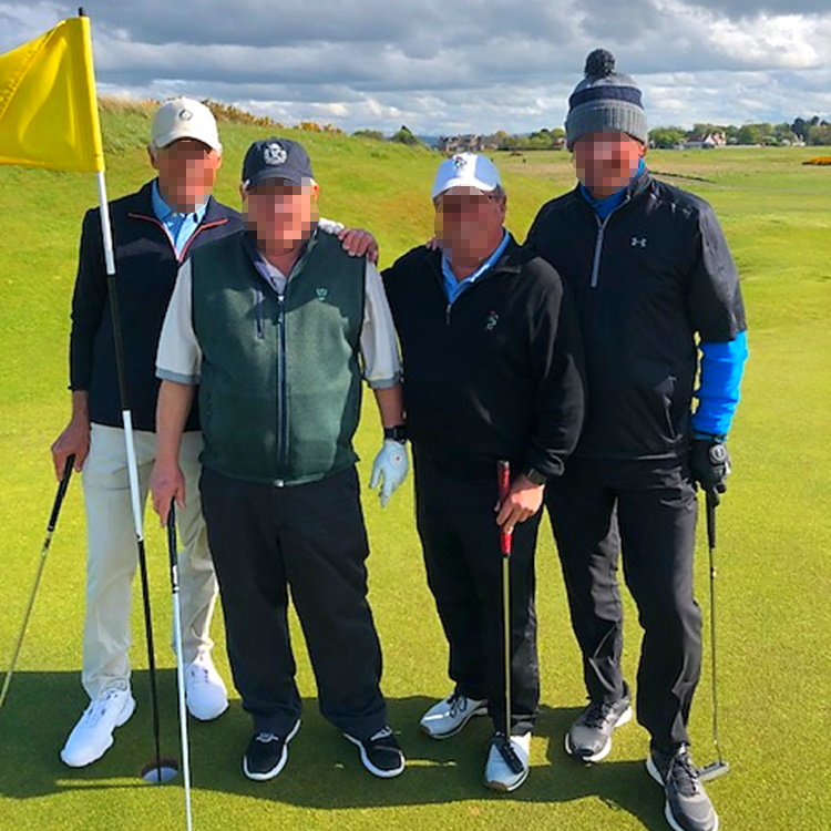 fourball at Muirfield